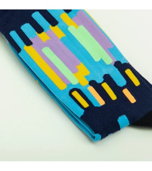Socken - Boulevard Montmartre bei Nacht Curator Socks socke kuschelsocken für damen lustig herren farbige coole socken