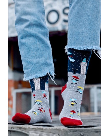 Calzini - BePoppins Besocks calze da uomo per donna divertenti simpatici particolari