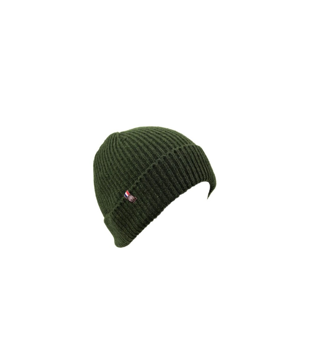 Wool Beanie Patrice - Fern Green Maison Bonnefoy for men women cool Kitatori Switzerland