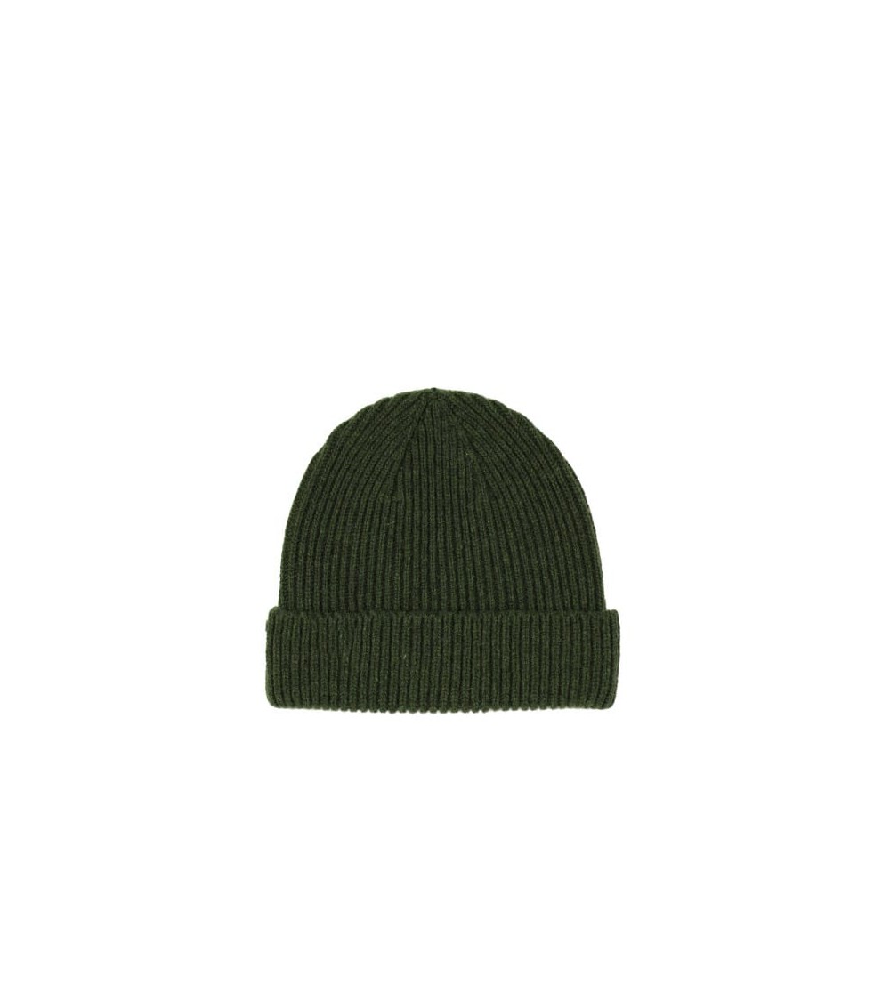 Wool Beanie Patrice - Fern Green Maison Bonnefoy for men women cool Kitatori Switzerland