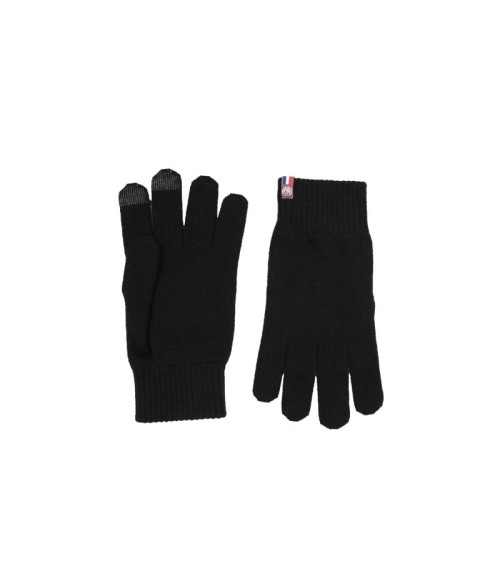 Merino wool Gloves Perinne - Black Maison Bonnefoy original gift idea switzerland