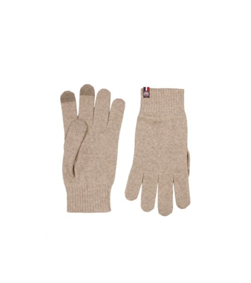 Merino wool Gloves Perinne - Chalk Maison Bonnefoy original gift idea switzerland