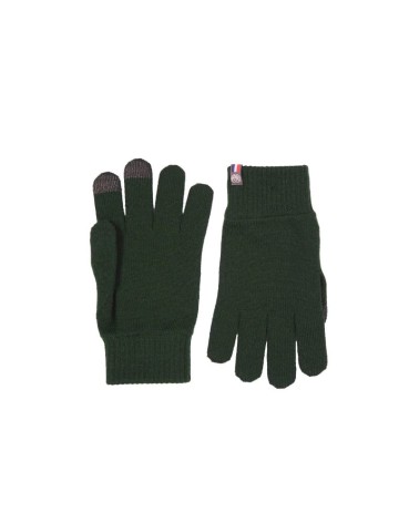 Gants tactiles en laine Perinne - Vert Forêt Maison Bonnefoy idée cadeau original suisse