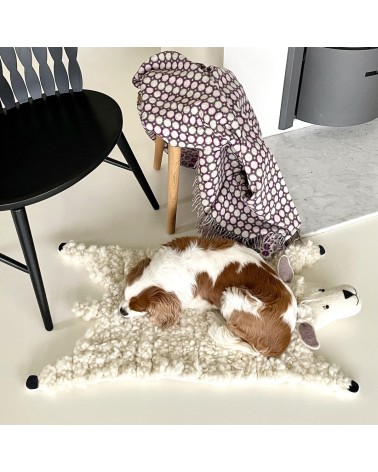 Shirley - Tapis animal en laine - Mouton Sew Heart Felt tapis animaux jungle chambre bebe animal enfant