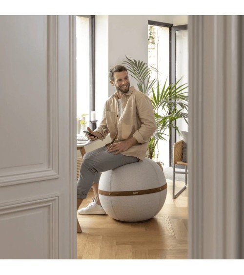 Bloon Original Ivory - Design sitting ball yoga excercise balance ball chair for office