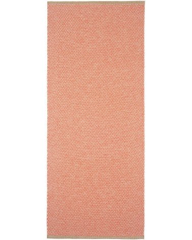 Tapis Vinyle - STRAND Rouge Brita Sweden tapis scandinave en vinyle lavable en machine de cuisine exterieur salon couloir