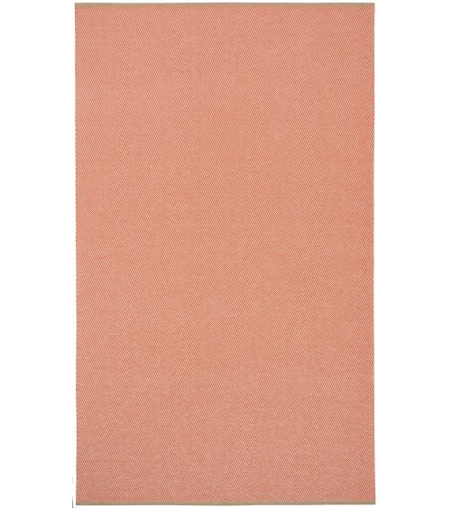 Tapis Vinyle - STRAND Rouge Brita Sweden tapis scandinave en vinyle lavable en machine de cuisine exterieur salon couloir