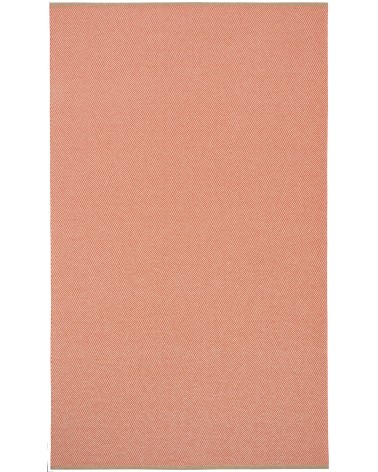 Tapis Vinyle - STRAND Rouge Brita Sweden tapis scandinave en vinyle lavable en machine de cuisine exterieur salon couloir