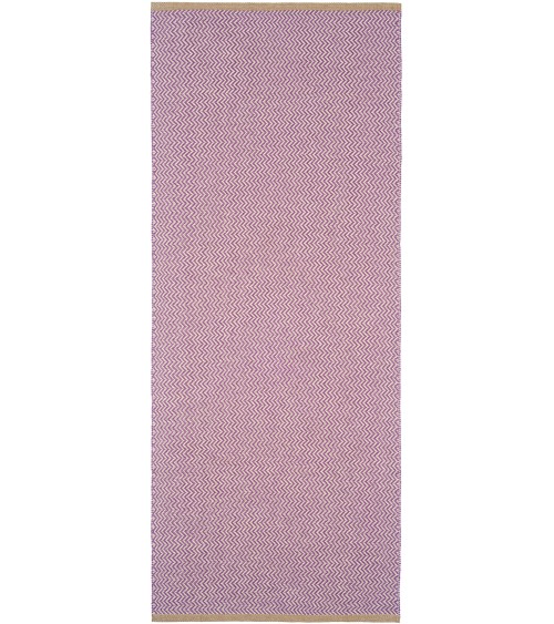 Vinyl Teppich - STRAND Lila Brita Sweden küchenteppich küchenläufer waschbar waschbarer outdoor teppich Teppichläufer balkon