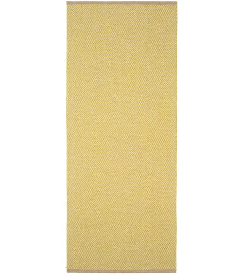 Vinyl Teppich - STRAND Mustard Brita Sweden outdoor tepiche wetterfest wohnzimmer küchenteppich waschbar küchenläufer kaufen