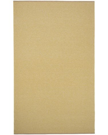 Vinyl Teppich - STRAND Mustard Brita Sweden küchenteppich küchenläufer waschbar waschbarer outdoor teppich Teppichläufer balkon