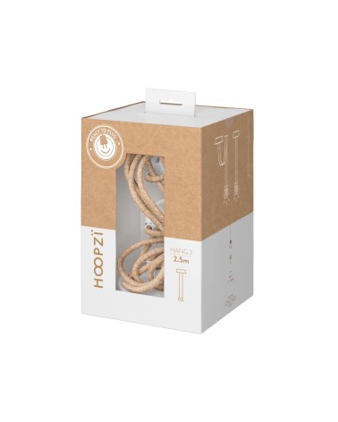 HANG-2 Corda - Lampada a sospensione 2 luci, lampada da soffitto Hoopzi