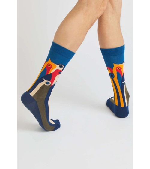 Socken BeBirds - Vögel Besocks socke kuschelsocken für damen lustig herren farbige coole socken