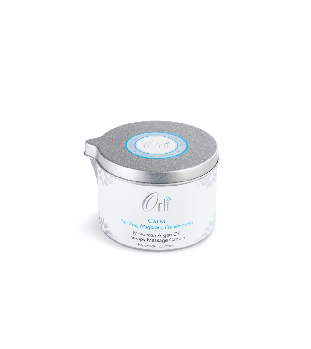Therapy massage oil candle - Calm Orli Massage Candles handmade candle store