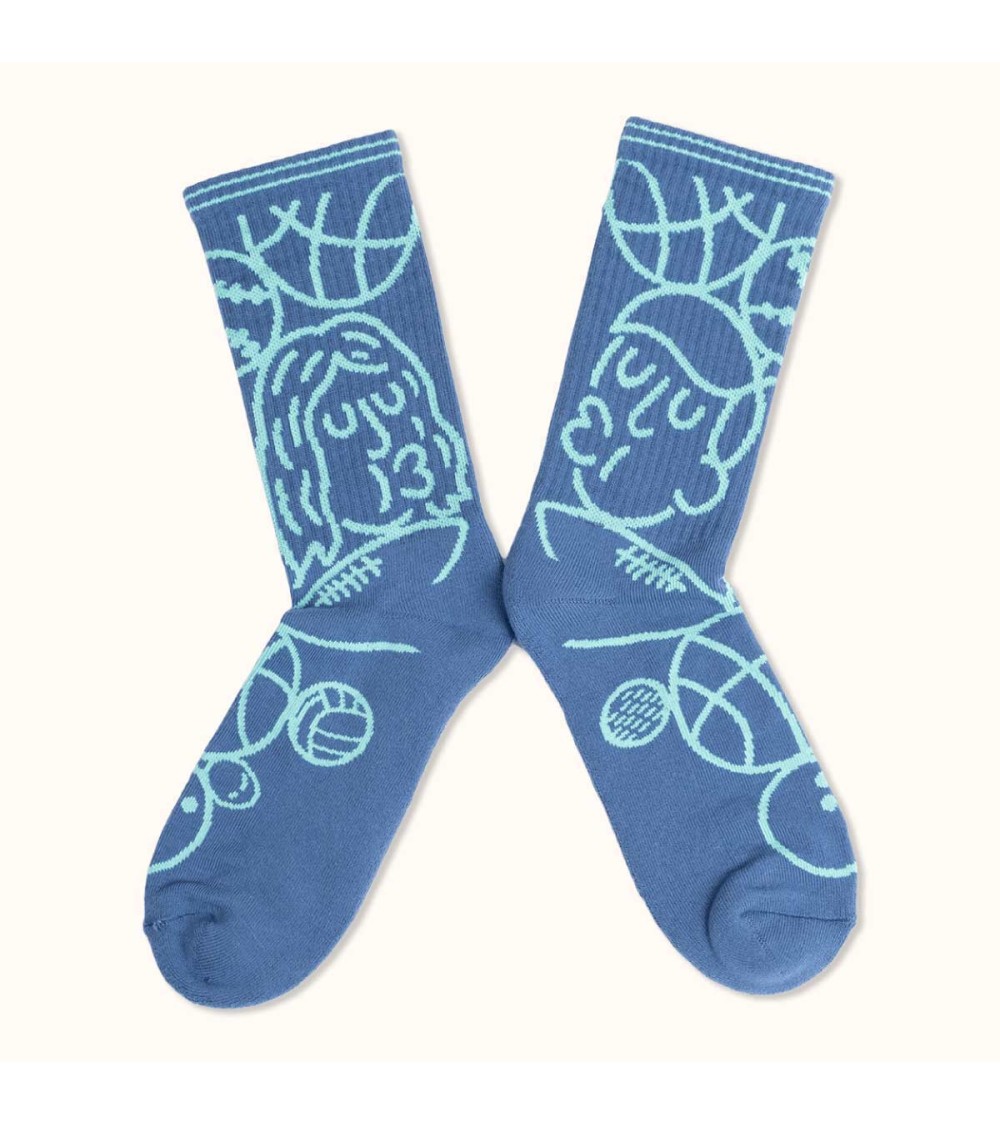 Sports Socks - Ivan Peev Label Chaussette funny crazy cute cool best pop socks for women men