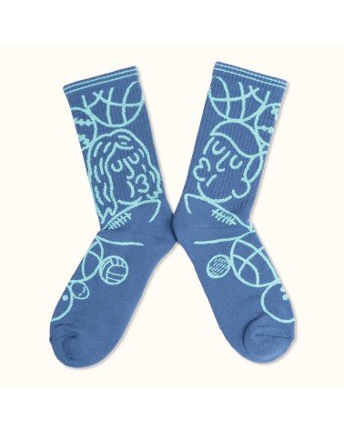 Sports Socks - Ivan Peev Label Chaussette funny crazy cute cool best pop socks for women men