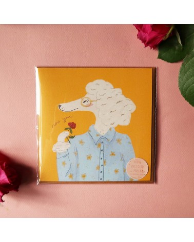 Greeting Card - Miss You Katinka Feijs happy birthday wishes for a good friend congratulations cards