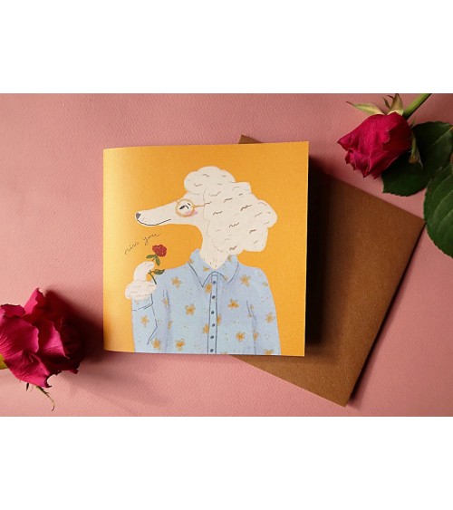 Greeting Card - Miss You Katinka Feijs happy birthday wishes for a good friend congratulations cards