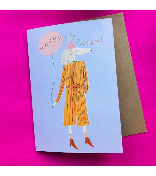 Greeting Card - Happy Birthday Katinka Feijs original gift idea switzerland