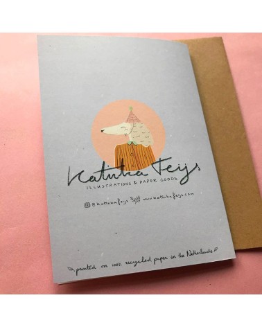 Greeting Card - Happy Birthday Katinka Feijs happy birthday wishes for a good friend congratulations cards