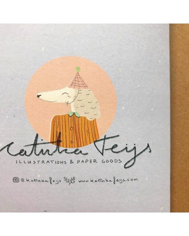 Greeting Card - Happy Birthday Katinka Feijs happy birthday wishes for a good friend congratulations cards