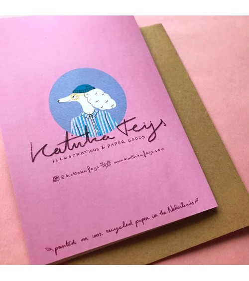 Greeting Card - Happy Birthday Katinka Feijs happy birthday wishes for a good friend congratulations cards