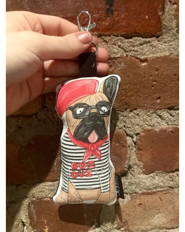 Breloque de sac - Mini Bouledogue Français KAHRI tendance original kitatori suisse
