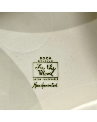 Vintage Plate - Boch - In The Mood kitatori switzerland vintage furniture design classics