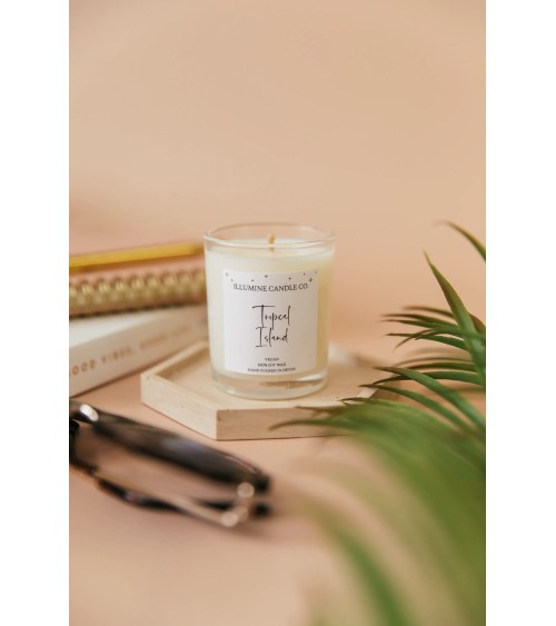 Tropical Island - Scented Candle Illumine Candle Co. Scented Candle design switzerland original
