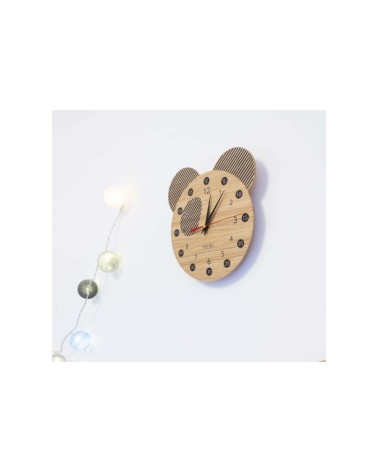 Horloge pédagogique - Panda Reine Mère de table design originale cuisine salon