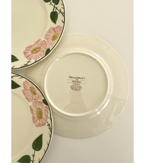 6 Plates - Wild-Rose - Villeroy & Boch Vintage by Kitatori Kitatori.ch - Art and Design Concept Store design switzerland orig...
