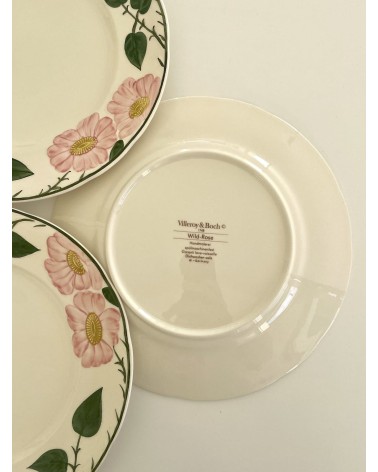 6 Plates - Wild-Rose - Villeroy & Boch Vintage by Kitatori Kitatori.ch - Art and Design Concept Store design switzerland orig...