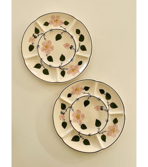 2 Fondue-Teller - Wild-Rose - Villeroy & Boch Vintage by Kitatori Kitatori.ch - Kunst und Design Concept Store design Schweiz...