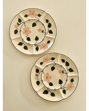 2 Assiettes à fondue - Wild-Rose - Villeroy & Boch Vintage by Kitatori Kitatori - Concept Store d'Art et de Design design sui...
