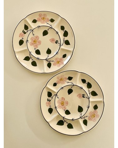 2 Fondue-Teller - Wild-Rose - Villeroy & Boch Vintage by Kitatori Kitatori.ch - Kunst und Design Concept Store design Schweiz...