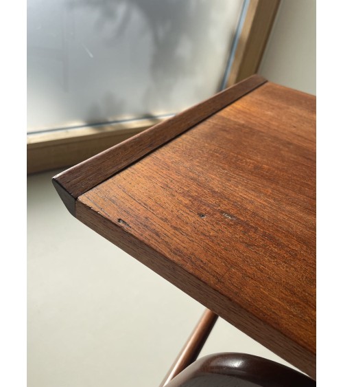 Scandinavian vintage wood coffee table - 1960's Vintage by Kitatori Vintage design switzerland original