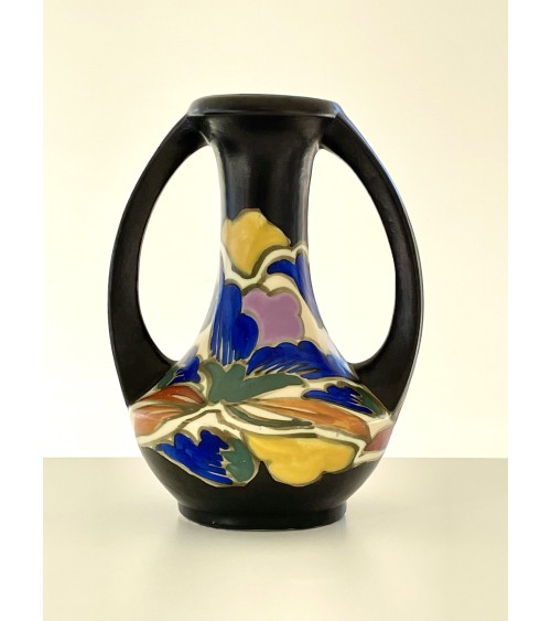 Art deco style amphora vase - Bergen kitatori switzerland vintage furniture design classics