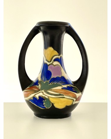 Art deco style amphora vase - Bergen kitatori switzerland vintage furniture design classics