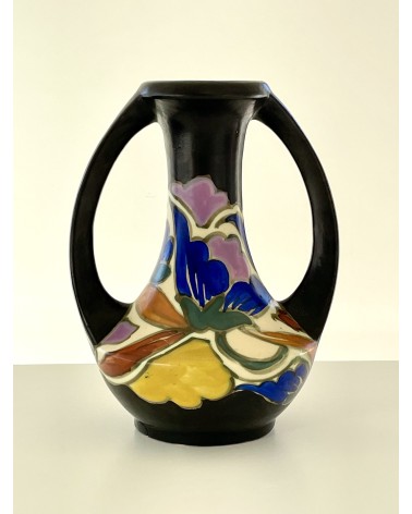 Art deco style amphora vase - Bergen kitatori switzerland vintage furniture design classics