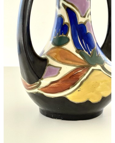 Art deco style amphora vase - Bergen kitatori switzerland vintage furniture design classics