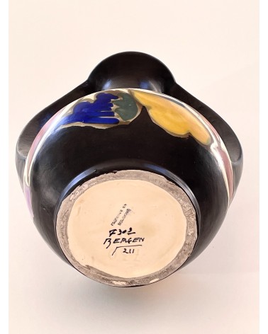 Art deco style amphora vase - Bergen kitatori switzerland vintage furniture design classics