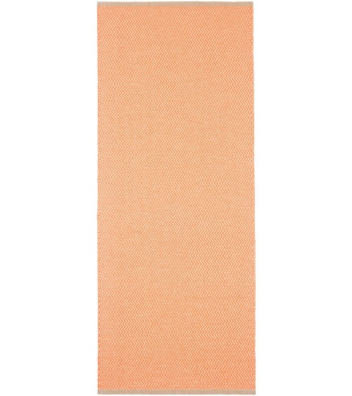 Vinyl Teppich - STRAND Orange Brita Sweden outdoor tepiche wetterfest wohnzimmer küchenteppich waschbar küchenläufer kaufen