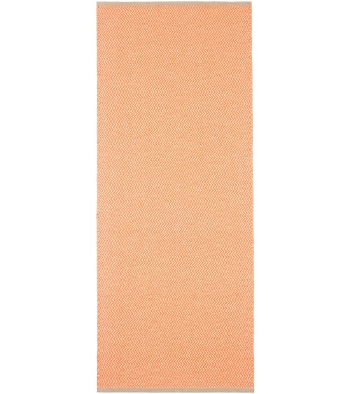Vinyl Rug - STRAND Orange Brita Sweden cool vinyl rugs runner for kitchen washable outdoor rugs