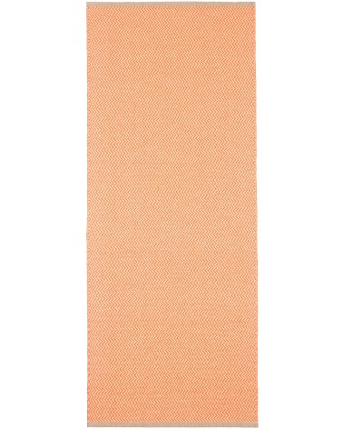 Tapis Vinyle - STRAND Orange Brita Sweden tapis scandinave en vinyle lavable en machine de cuisine exterieur salon couloir