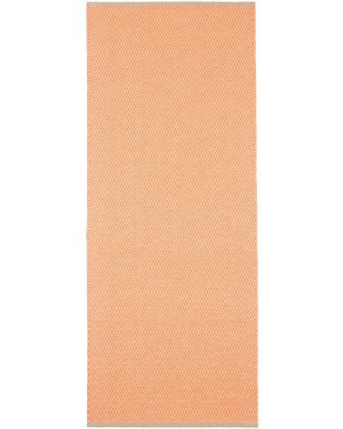 Vinyl Rug - STRAND Orange Brita Sweden cool vinyl rugs runner for kitchen washable outdoor rugs