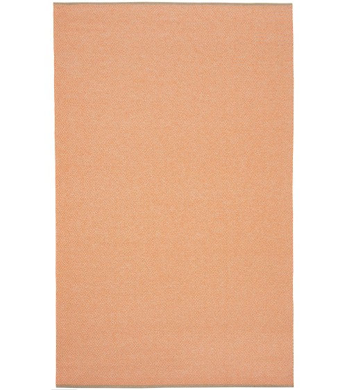 Tapis Vinyle - STRAND Orange Brita Sweden tapis scandinave en vinyle lavable en machine de cuisine exterieur salon couloir