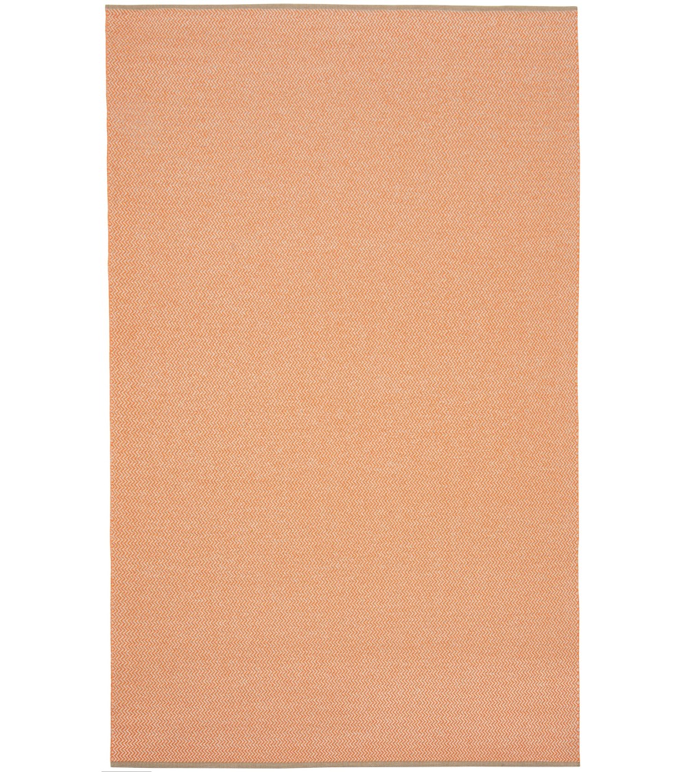 Vinyl Rug - STRAND Orange Brita Sweden cool vinyl rugs runner for kitchen washable outdoor rugs