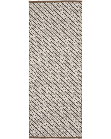 Tapis Vinyle - ESTER Beluga Brita Sweden tapis scandinave en vinyle lavable en machine de cuisine exterieur salon couloir