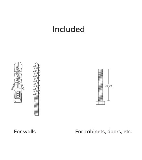 Wood and Aluminium Wall Coat hook / knob 5mm Paper