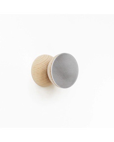 Geometrischer Kleiderhaken aus Holz und Aluminium 5mm Paper Kitatori Schweiz kaufen